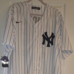 Men's New York Yankees Aaron Judge Nike White Home Limited Player Jersey